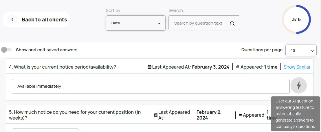 question answering
