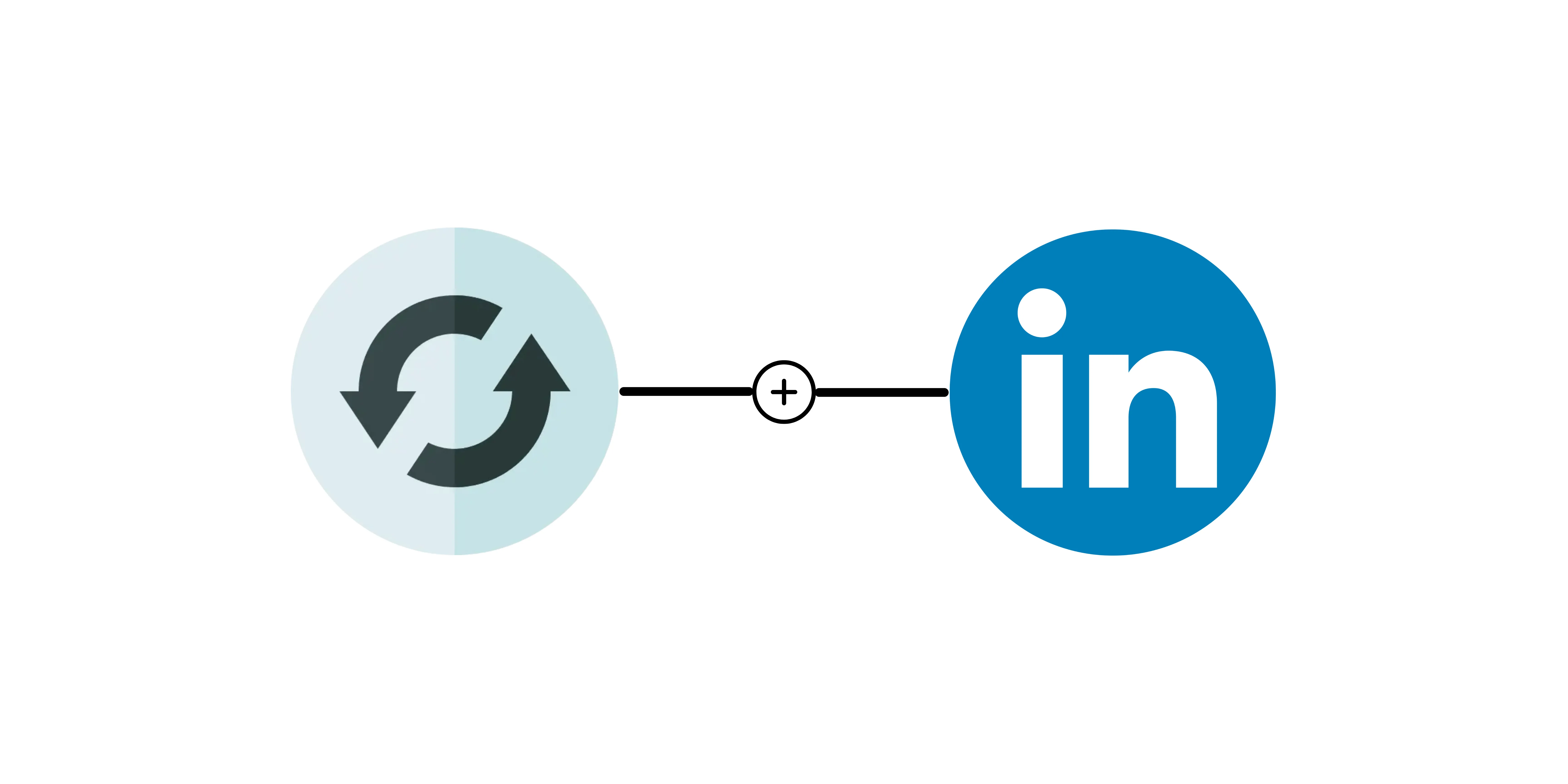 loopcv and linkedIn logos